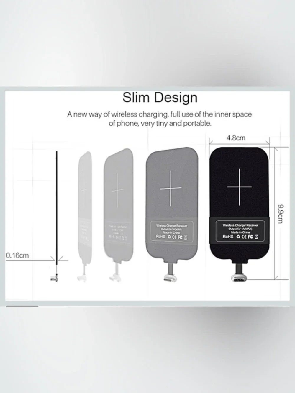 Nillkin Magic Tags Wireless Charging Receiver / Type-C